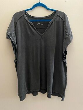 aerie Summer Breeze Notch neck tee